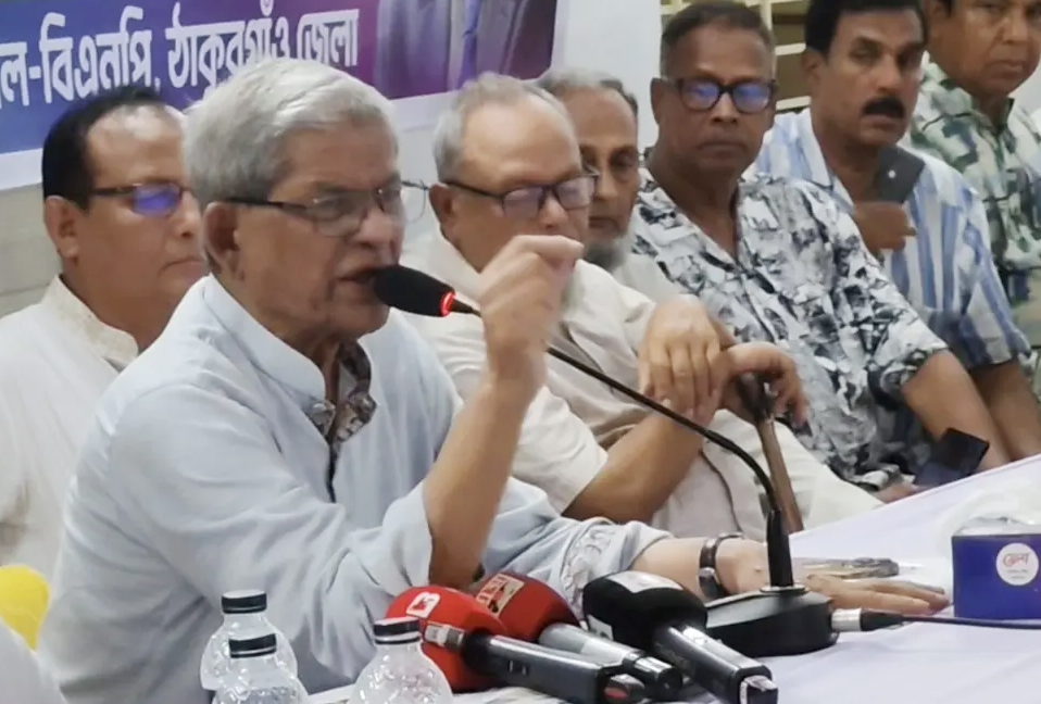 বিএনপি জুলাই সনদের প্রতি প্রতিশ্রুতিবদ্ধ: মির্জা ফখরুল
