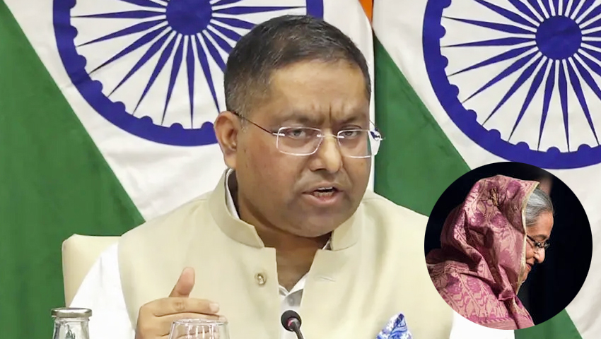শেখ হাসিনাকে ফেরত পাঠানোর অনুরোধ খতিয়ে দেখছে ভারত