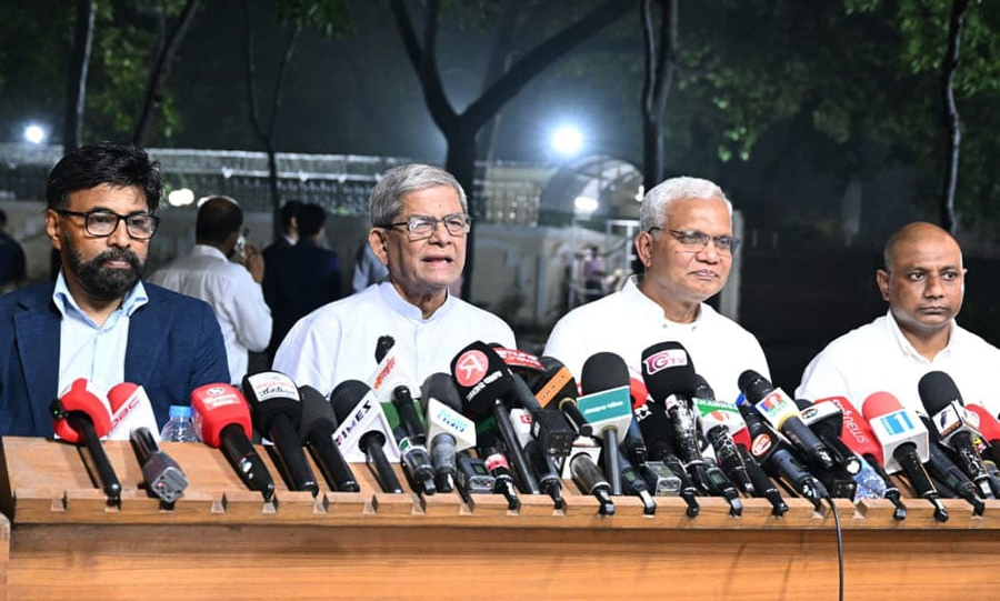 স্থানীয় নির্বাচন নিয়ে শরিকদের সঙ্গে আলোচনা করেই সিদ্ধান্ত: মির্জা ফখরুল