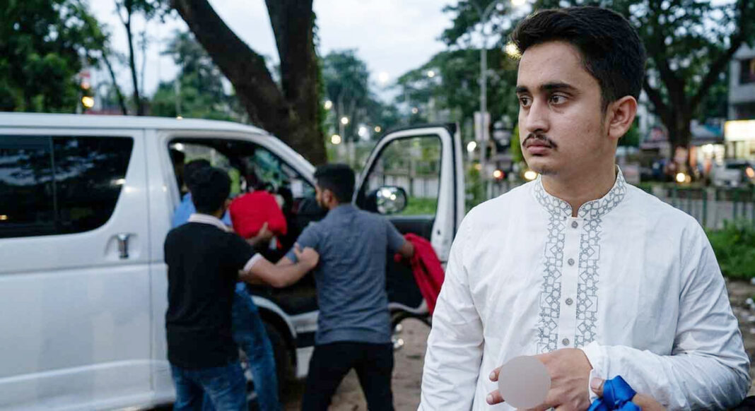 হবিগঞ্জে এনসিপির গাড়িবহরে হামলার অভিযোগ, সারজিসসহ আহত কয়েকজন