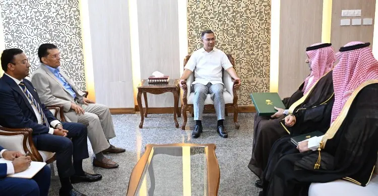 প্রধানমন্ত্রীর সঙ্গে সৌদি রাষ্ট্রদূতের সৌজন্য সাক্ষাৎ