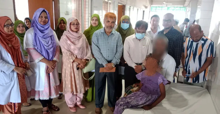 গাজীপুরে ধর্ষণের শিকার ৮ বছরের খাদিজার পাশে বিএনপির সহায়তা সেল