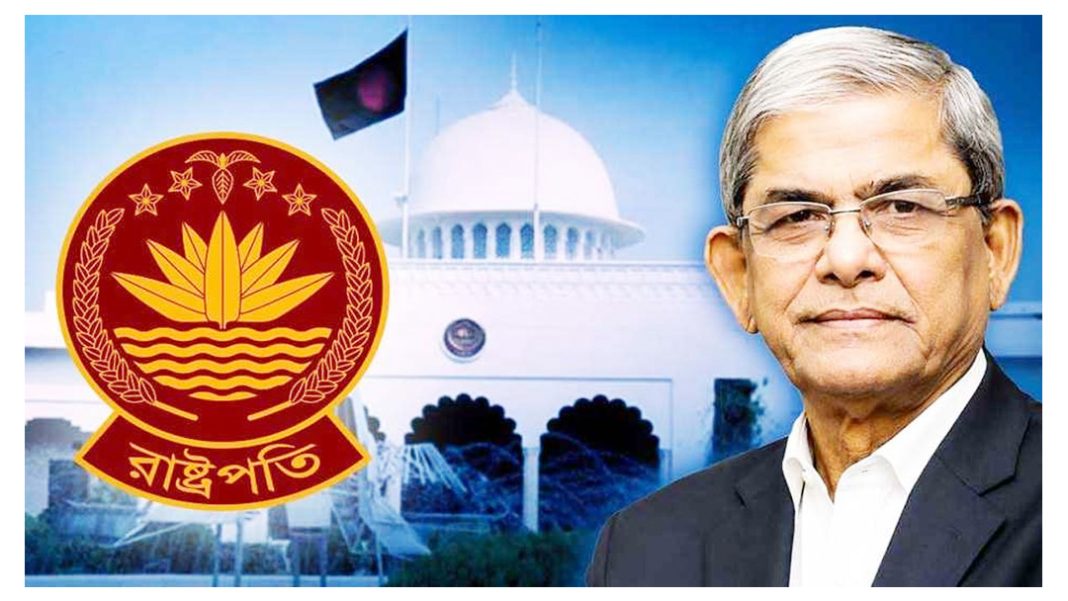 গার্ড অব অনারের মাধ্যমে আজ বঙ্গভবনে উঠছেন রাষ্ট্রপতি