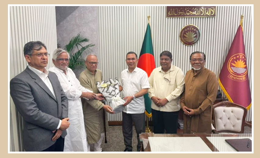 প্রধানমন্ত্রীর সঙ্গে বিএনপির স্থায়ী কমিটির নবনিযুক্ত চার সদস্যের সাক্ষাৎ