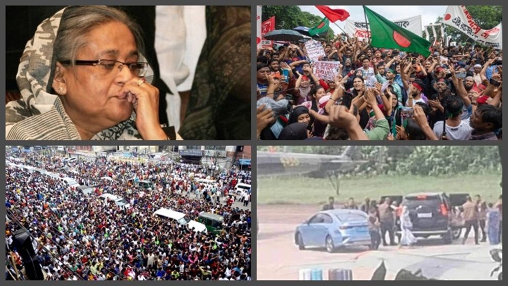 হাসিনার পতনের আগের ৭২ ঘণ্টায় কী ঘটেছিল?