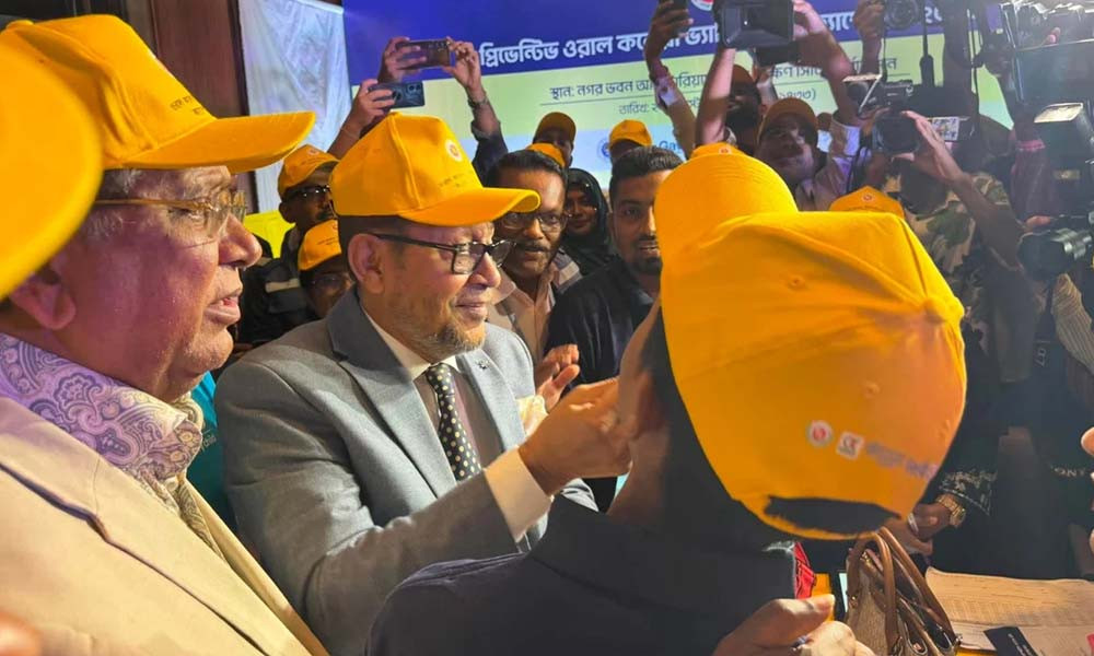 ওরাল কলেরা ভ্যাক্সিনেশন ক্যাম্পেইন উদ্বোধন করলেন স্বাস্থ্যমন্ত্রী