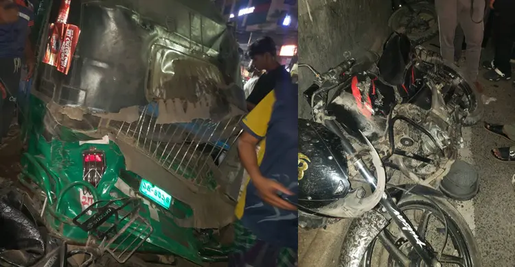 মগবাজারে লরির ধাক্কায় দুই মোটরসাইকেল আরোহী নিহত
