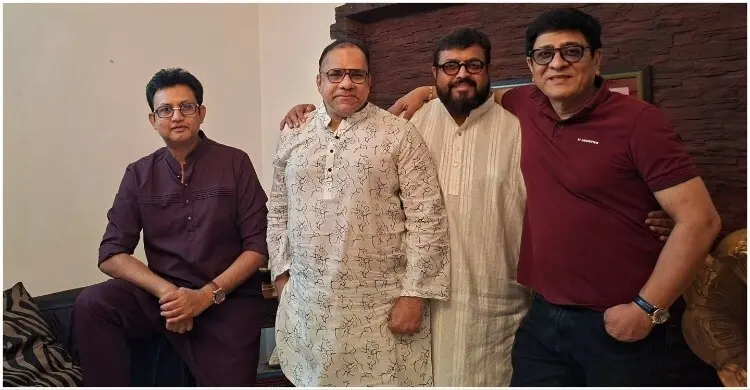 হঠাৎ মিশা সওদাগরের বাসায় নব্বই দশকের তিন নায়ক