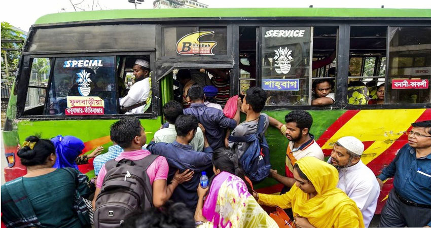 জ্বালানির দাম বাড়ায় বাসভাড়া ২০ পয়সা বাড়ানোর প্রস্তাব