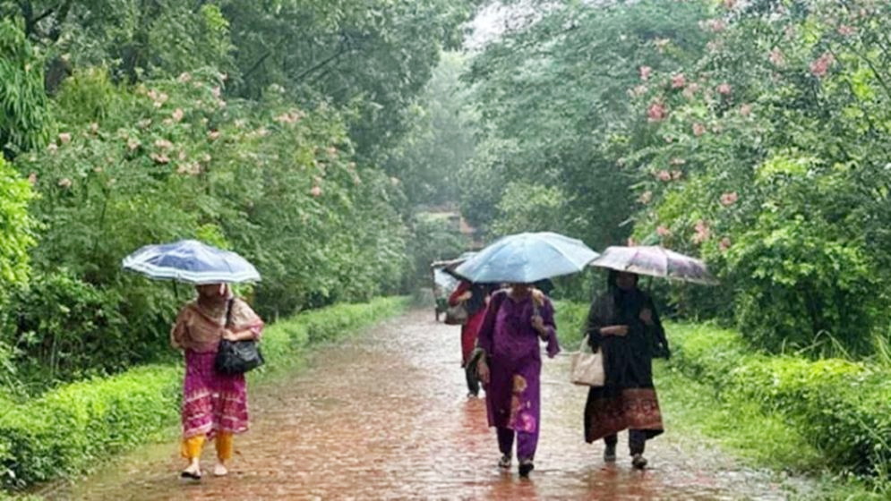 যেসব বিভাগে বৃষ্টি হতে পারে আজ