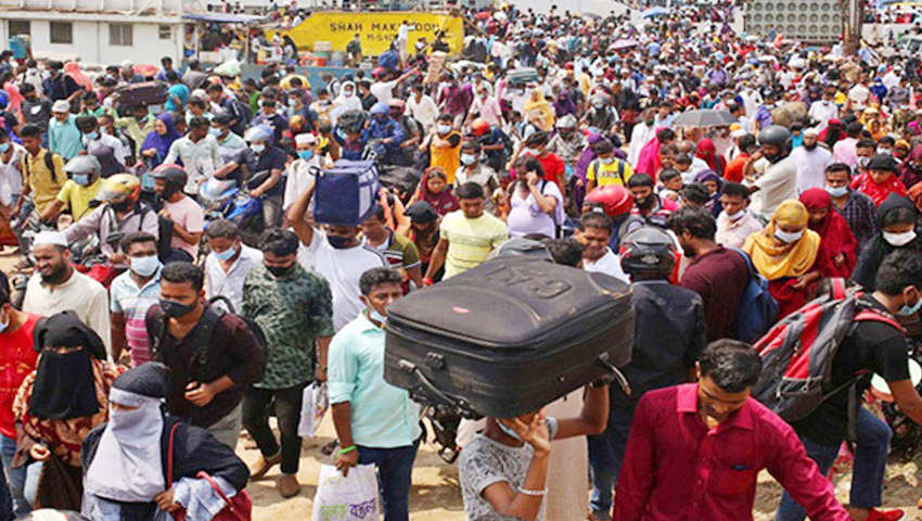 জনসংখ্যার চাপে ন্যুব্জ ঢাকা, ‘বিকেন্দ্রীকরণের কোনো বিকল্প নেই’