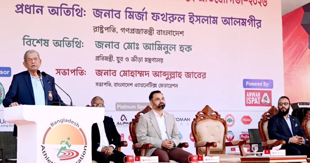 তরুণদের মাদক ও মোবাইল আসক্তি থেকে দূরে রাখতে খেলাধুলার বিকল্প নেই: রাষ্ট্রপতি