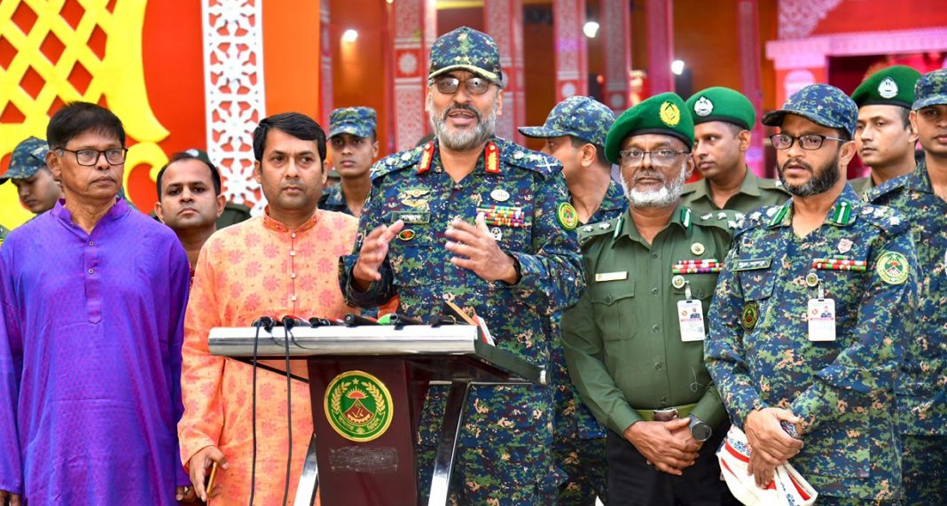 দুর্গাপূজায় গুজব-অপপ্রচারে বিশৃঙ্খলা সৃষ্টির সুযোগ নেই: আনসার ডিজি